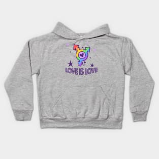 Love is Love by WOOF SHIRT Kids Hoodie